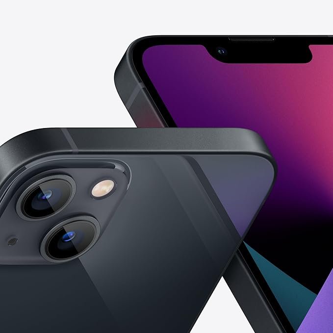 Apple iPhone 13, 128GB, Midnight - Unlocked (Renewed)